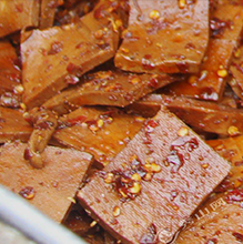 卤豆干