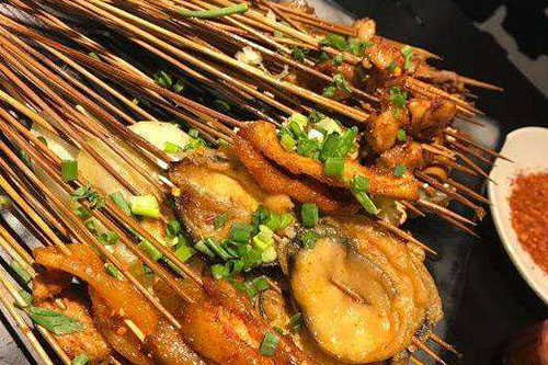 油炸串串